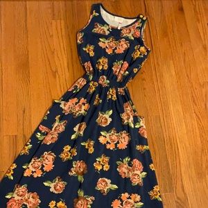 Girls Matilda Jane maxi dress